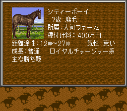 Sfc版ウイニングポスト２攻略 17年 21年 初代ウイニングポストをマターリ